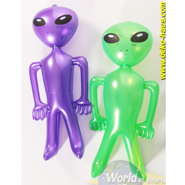 Aliens aufblasbar ca. 70cm