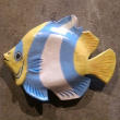 Fisch blau-gelb ca. 50cm