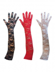Handschuhe aus Spitze lang, in 3 Farben