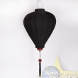 Lampion Stoff/Holz 45cm, Formen sortiert