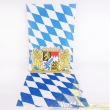 Bayern-Banner XXL mit Holzstab, ca. 100x240cm