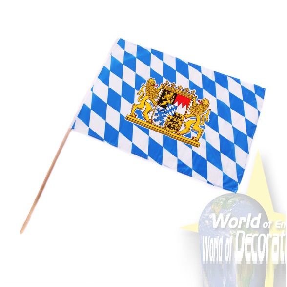 Fahne des Freistaat Bayern - Motiv 3 (250 x 150 cm)-Fahne Fahne des  Freistaat Bayern - Motiv 3 (250 x 150 cm)-Flagge im Fahnenshop bestellen