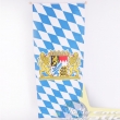 Bayern-Banner mit Holzstab ca. 50x120cm