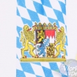 Bayern-Banner Tischaufsteller ca. 10x24cm