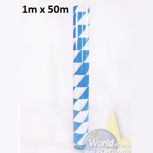 Deko-Krepp Niflamo 1x50m, schwer entflammbar