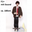 Lebensgroße Zombie Figur, Harry,  ca. 180cm, F1=mit Sound