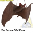 Fledermaus 2er-Set  aus Latex, 50cmx35cm