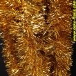Tinsel-Girlande XL, schwer entflambar, 550x10cm, silber oder gold
