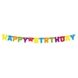 Girlande "Happy Birthday" ca. 120cm