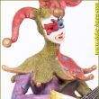 Harlekin mit Gitarre, ca. 20cm