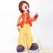 Clown stehend, ca. 18cm, 4er Set