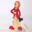 Clown stehend, ca. 18cm, 4er Set