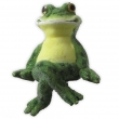 Frosch sitzend , 17x13cm