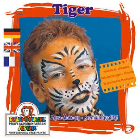 Motiv-Set -Tiger-  4 Farben Mix