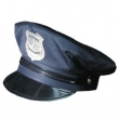 Amerikanische Polizeimütze blau
