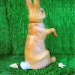 Deko Hase aufrecht sitzend ,  hellbraun 47x15x25cm