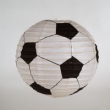 Fussball Lampion, aus Papier, in 2 größen