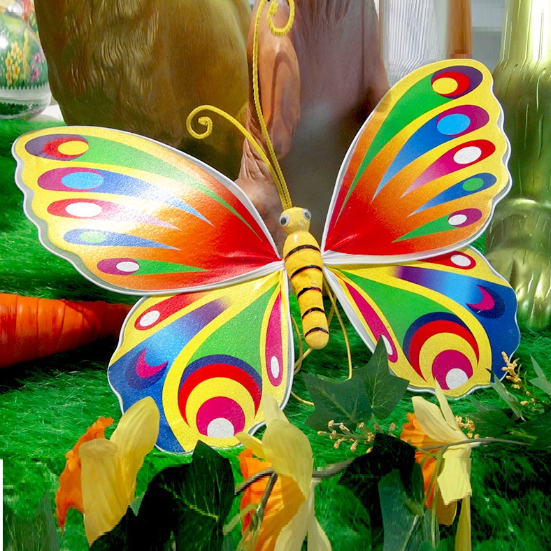 Schmetterling ca. 49x37cm, bunt