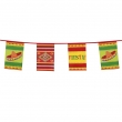 Wimpelkette Fiesta 10m,---L--- LxB-20x30cm