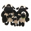 Stofftier Schaf mit Halstuch, in 3 Größen