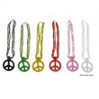 Halskette "Peace" in  8 versch. Farben