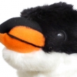 Stofftier Pinguin, ca. 27 cm, schwarz/weiß