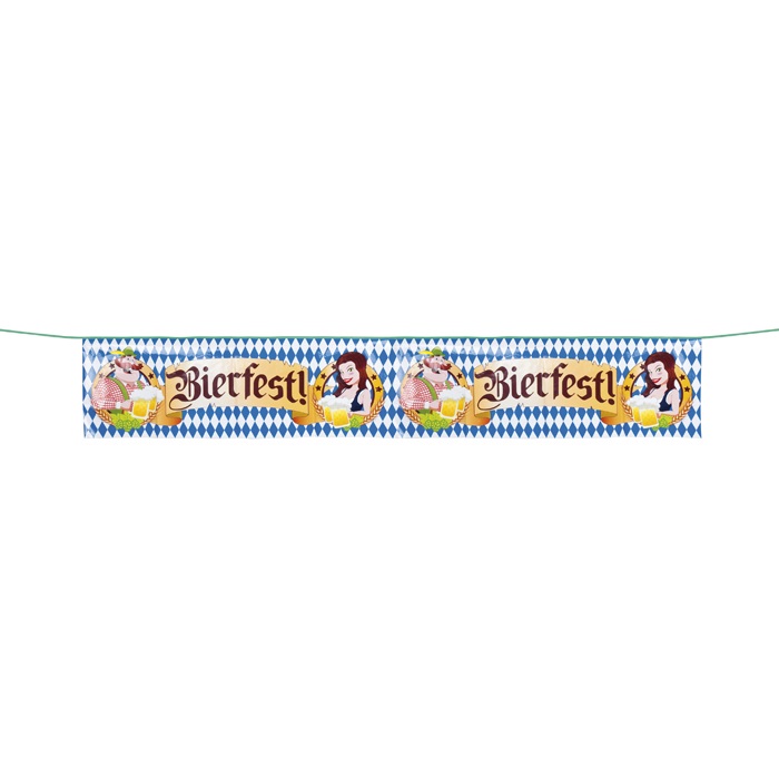 Banner Beer Party ca. 29x175cm