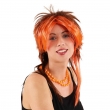 Perücke Leo braun-orange