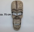 Holz Maske Totenkopf, ca. 75 cm