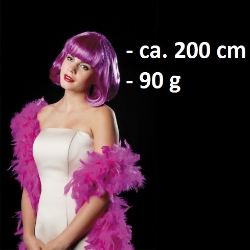 Federboa, 200 cm, 90g, pink