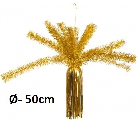 Fontaine metallic, Ø 50cm, silber oder gold