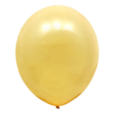 Luftballons Rundballons, 100 Stück, Ø 37cm, silber oder gold