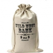 Geldsack Wild West, 30x48cm, beige