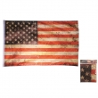 USA Flagge mit Metallösen, Vintage Look, ca. 150x90cm,