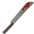 Machete blutig, ca. 75 cm