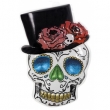 Wandbild Herr Totenkopf bunt ca. 66x44 cm