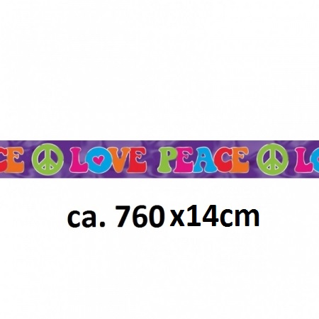 Folienbanner feeling Groovy ca. 760x14cm