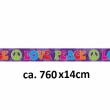 Folienbanner feeling Groovy ca. 760x14cm