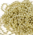 Deko Perlenkette, ca. 5m, gold