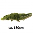 Plüsch Krokodil XXL ca. 180cm grün