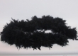 Federboa deluxe 180 cm, 142g, schwarz