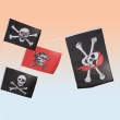 Totenkopf-Flagge 30x45cm, Piratenflagge