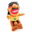Jamaikaner Stoffpuppe mit Sonnenbrille und Penis