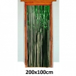 Lametta Türvorhang,  100x200cm, ---grün---Feuerhemmend