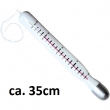 Fieber Thermometer, weiß, ca. 35cm