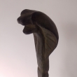 Schlangenstab aus Holz, ca. 140cm
