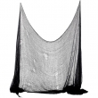 Zerfetztes Tuch schwarz, ca. 75x300cm