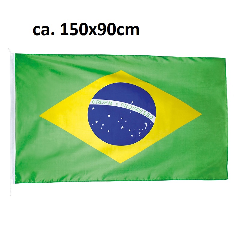 Brasilianische Flagge ca. 150x90cm