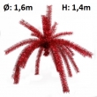 Riesenfontäne, Ø: 1,6m, H: 1,4m, rot