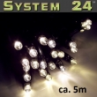 System 24, LED-Kette, 5m, 49-L - Extra